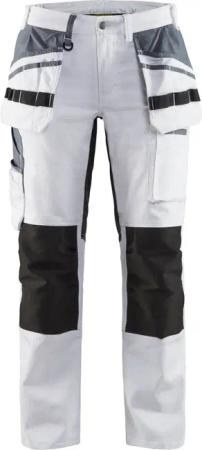 BLÅKLADER Arbeitsbundhose Damen Malerhose mit Stretch-Einsätzen