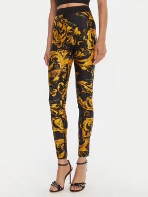 Versace Jeans Couture Leggings 79HAC101 JS501 Schwarz Slim Fit