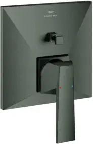 Grohe Fertigmontageset Allure Brilliant UP-Wannen-Einhebelmischer, hard graphite gebürstet
