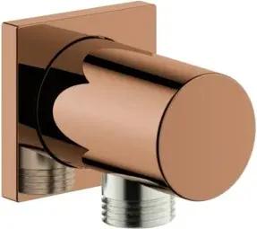 Grohe Wandanschlussbogen Rainshower 1/2", eckige Rosette, warm sunset