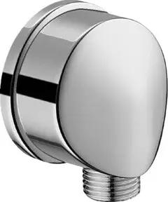 Hansa Wandanschlussbogen Rosette rund, chrom