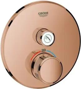 Grohe Fertigset Grohtherm Smartcontrol w suns, rd, UP-THM, 1 Absperrventil