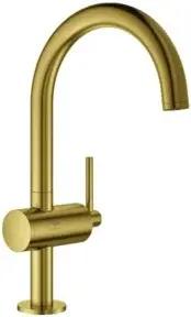 Grohe Waschtisch-Einhebelmischer Atrio 1/2", L, P-op Abl 1 1/4", C sunr geb.
