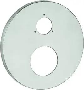 Grohe Rosette 49105 rund für EHM-Fertigmontagesets supersteel
