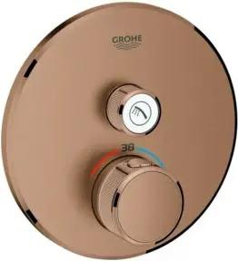 Grohe Fertigset Grohtherm Smartcontrol w suns geb., rd, UP-THM, 1 Absperrventil