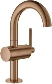 Grohe Waschtisch-Einhebelmischer Atrio 1/2", M, P-op Abl 1 1/4", w. suns geb.
