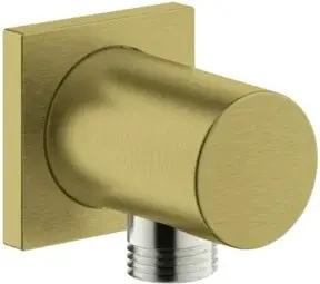 Grohe Wandanschlussbogen Rainshower 1/2, eck Rosette, cool sunrise gebürstet