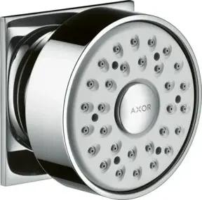 hansgrohe Seitenbrause Axor eckige Rosette, schwenkbar, 1jet, chrom