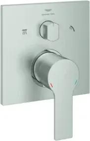 Grohe Fertigmontageset Allure UP-EHM, m 3-Wege-Umstellung, supersteel