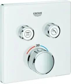 Grohe Fertigset Grohtherm Smartcontrol moon wh., eck, UP-THM, 2 Absperrventile