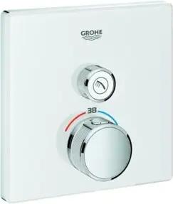 Grohe Fertigset Grohtherm Smartcontrol moon wh., eck, UP-THM, 1 Absperrventil