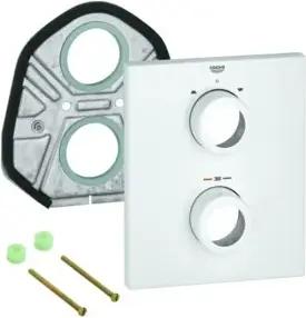Grohe Rosette 47828 moon white moon white