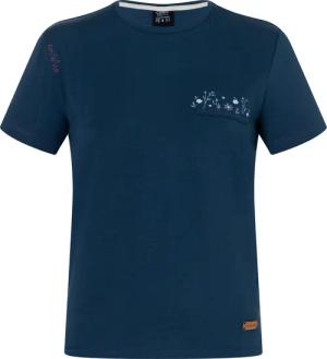 Bergzeit Basics Damen Iseo Pocket Happy Flower Bergzeit T-Shirt
