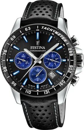 Festina F20561/6 Timeless Chronograph Herrenuhr 45mm 10ATM