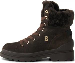 BOGNER Schnürboots St. Moritz mit Spikes für Damen - Chocolate - 38