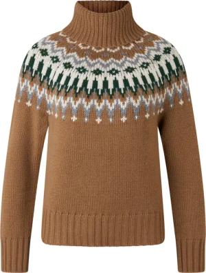 BOGNER Norweger-Pullover Ingrid für Damen - Hazel/Grau/Off-White - 46