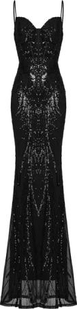 Moda Minx Jerseykleid "Gabrielle", mit bodenlangem Schnitt