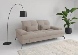 sit&more 2,5-Sitzer "Amica, inkl. Sitztiefenverstellung und Armteilverstellung", wahlweise mit Kopfteilverstellung und Bettfunktion