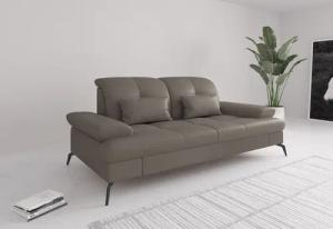 sit&more 2,5-Sitzer "Amica, inkl. Sitztiefenverstellung und Armteilverstellung", wahlweise mit Kopfteilverstellung und Bettfunktion