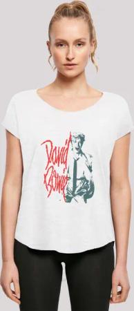 F4NT4STIC T-Shirt "David Bowie Mono Shout", Print