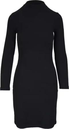 Vince - Rib L/S Short Dress - Größe M - schwarz
