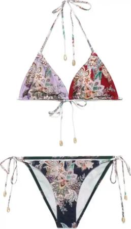 Zimmermann - Rhiannon Bikini - Größe 1 - bunt