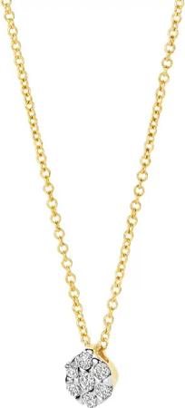 Blush Halskette - Natural Diamonds 585 Gold Kette - Gr. unisize - in Gold - für Damen