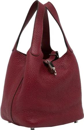 Hermès Crossbody Bags - 2017 Clemence Picotin Lock 18 - Gr. unisize - in Rot - für Damen