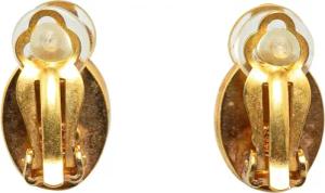 Chanel Ohrringe - Gold Plated CC Clip On Earrings - Gr. unisize - in Gold - für Damen