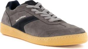 Marc O'Polo Herren Sneaker grau Velours