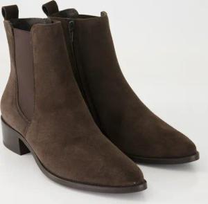 Paul Green Schuhe - 8271 Veloursleder und Textil (Braun, Gr. 35½)