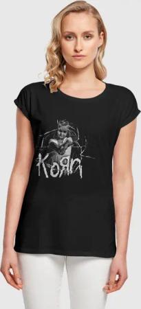 Merchcode Ladies Korn Cracked Glass T-Shirt