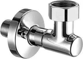 Schell Wasserzähler-Anschlussbogen G 3/4 IG, m verstellb. Abgang, verchromt