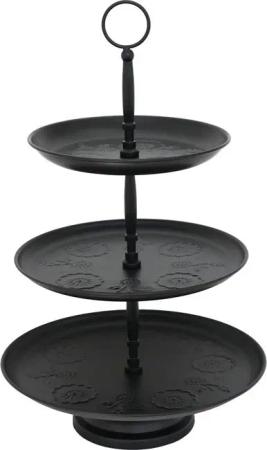 Grafelstein Etagere Etagere BLOMSTER schwarz aus