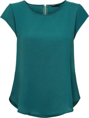 ONLY Blusenshirt Einfarbige Kurzarm Oberteil ONLVIC
