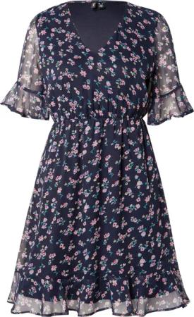 Vero Moda Cocktailkleid VMSMILLA (1-tlg) Drapiert/gerafft