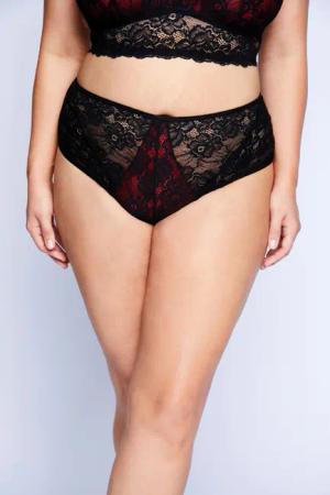 Ulla Popken Slip Taillenslip Ouvert Criss-Cross