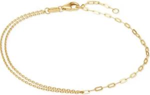 CHRIST Goldarmband CHRIST Damen-Armband 375er Gelbgold, modern