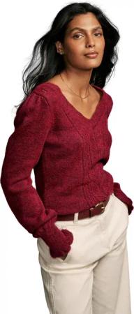 LAURA ASHLEY V-Ausschnitt-Pullover Laura Ashley V-Ausschnitt-Pullover,