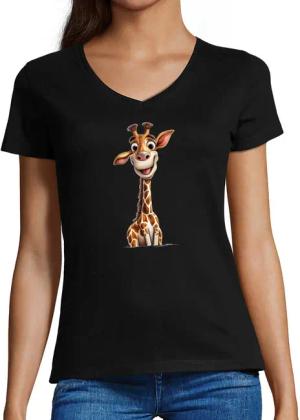 MyDesign24 T-Shirt Damen Wildtier Print Shirt