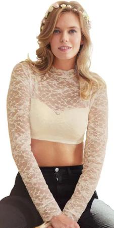 Nina Von C. Dirndlbluse Langarm Bluse