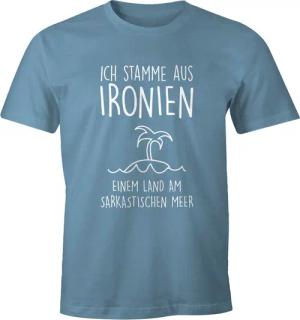 MoonWorks Print-Shirt Herren T-Shirt Ich stamme