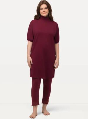 Ulla Popken Longshirt Longshirt Eggshape Rollkragen