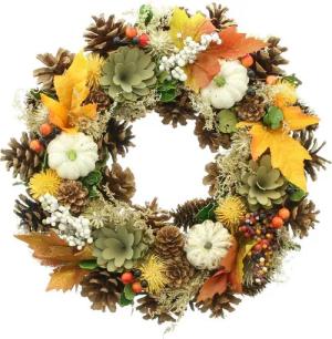 Home-trends24.de Dekokranz Kranz Herbst Herbstkranz Dekokranz