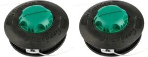 Trade-Shop Rasentrimmer-Ersatzspule Trimmerkopf 2x passend für