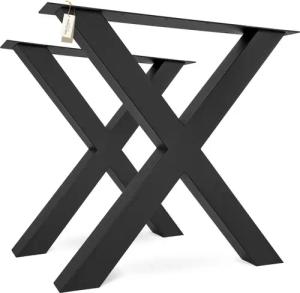 holz4home® Tischgestell Tischbeine aus Metall I