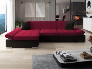 MIRJAN24 Ecksofa Malwi, mit Schlaffunktion und