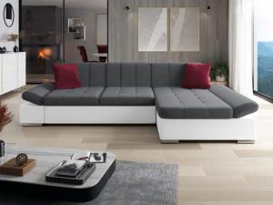 MIRJAN24 Ecksofa Montana, mit Regulierbare Armlehnen,