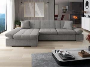 MIRJAN24 Ecksofa Montana, mit Regulierbare Armlehnen,