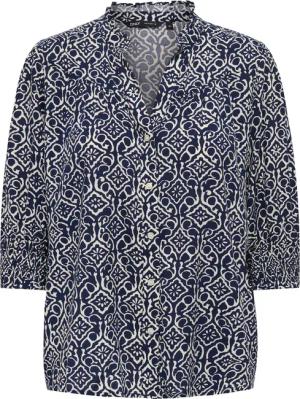 ONLY Kurzarmbluse "ONLRAYA 3/4 SHIRT WVN NOOS"